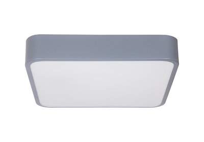 Потолочная LED люстра 48W с пультом Levistella с акриловым плафоном 2700/4000/6000К серая IP20 752L69 GRAY
