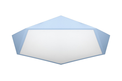 Потолочная LED люстра 90W с пультом Levistella акриловая 2700/4000/6000К голубая IP20 752L78 BLUE
