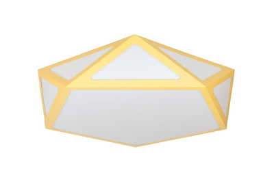 Потолочная LED люстра 70W с пультом Levistella акриловый плафон 2700/4000/6000К желтая IP20 752L67 YELLOW