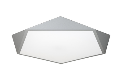 Потолочная LED люстра 90W с пультом Levistella с акриловым плафоном 2700/4000/6000К серая IP20 752L78 GRAY
