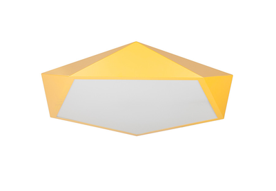 Потолочная LED люстра 70W с пультом Levistella с акриловым плафоном 2700/4000/6000К желтая IP20 752L77 YELLOW