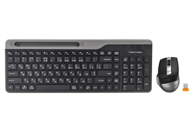 Клавіатура+миша A4Tech FB2535C Smoky Grey Wireless