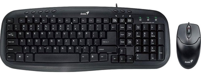 Клавіатура+миша GENIUS Smart KM-200 Black USB (31330003410)