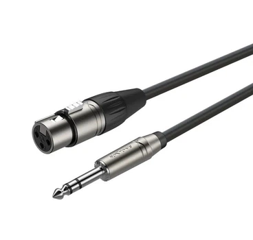 Балансный аудио кабель Jack 6.3 Stereo — XLR Female Roxtone SMX-J220-L5 5м