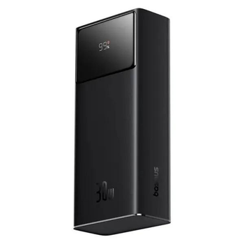 Повербанк 30000mAh 30W Baseus Star-Lord Super Fast 2xUSB/Type-C/microUSB PD, QC, FCP/SCP, AFC черный (P10022905113-00)
