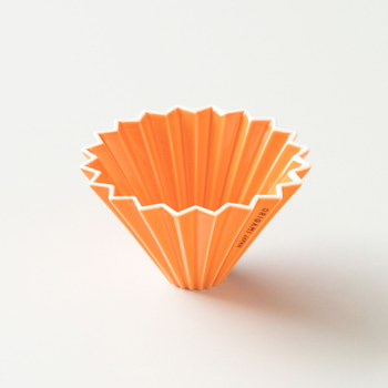 Dripper do kawy Origami S porcelanowy Pomarańczowy (4536058764909)