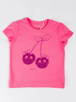 Футболка с вишенками Esprit ESPL-27/05-12 68 cm (7884768cm) Розовый