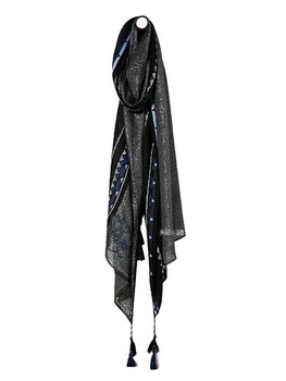 Шарф Desigual 71W9GC6 One size (79201Onesize) Черный
