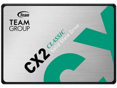 Накопичувач SSD 256 GB Team CX2 2.5" SATAIII 3D TLC (T253X6256G0C101) 2.5"
