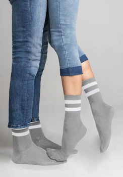 Шкарпетки жіночі Legs бавовняні SOCKS ACTIVE 36-40(р) melange/bianco (81)