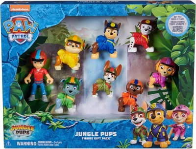 Набор Щенячий Патруль Джунгли 8 фигурок Paw Patrol Jungle Pups Spin Master 6068184