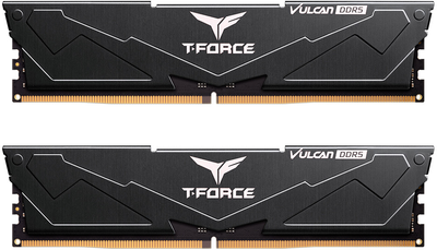 Оперативна пам'ять Team Group DDR5-5200 65536MB PC5-41600 (Kit of 2x32768) T-Force Vulcan Black (FLBD564G5200HC40CDC01)