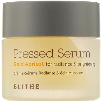 Крем-сыворотка для тусклой и пигментированной кожи Blithe Pressed Serum Gold Apricot 50 мл (8809501660148)