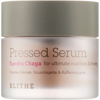 Антивозрастная прессованная сыворотка-крем Blithe Pressed Serum Tundra Chaga 50 мл (8809501660100)