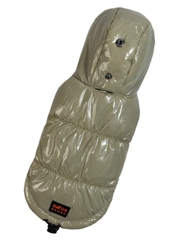 Жилет лакований беж Dogs Bomba G-103/9