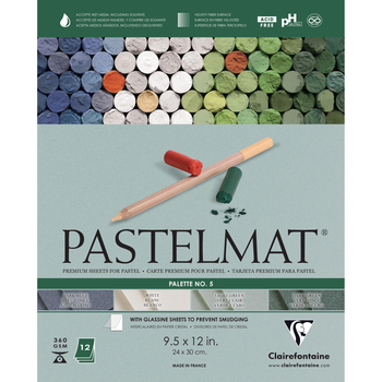 Блок-склейка Clairefontaine Pastelmat №5, 24x30 см, 12 листів