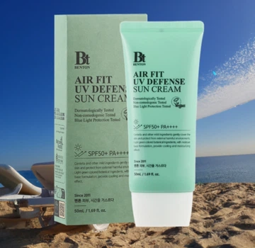 Сонцезахисний крем з Центелою Benton Air Fit UV defense Sun Cream SPF50+/PA++++ 50 мл