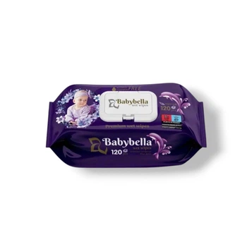 Влажные салфетки для детей Babybella парфюмированные, 120 шт.
