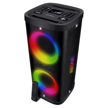 Акустична система SVEN PS-950 Black 160 Вт, Bluetooth, Підсвічування, Караоке, FM-радіо (SV-022396)