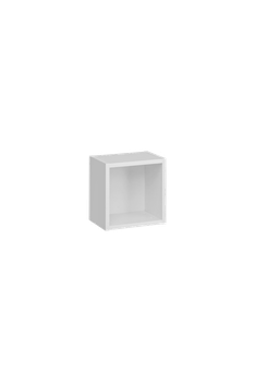 Полка Blox 35х35 см ASM 28 WW BX RW10 корпус - белый мат, фронт - белый глянец