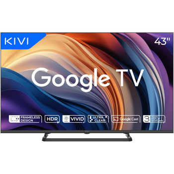 Телевизор KIVI 43U710QB Optima L5 HDR с поддержкой Google TV