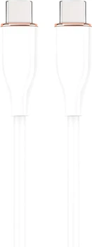 Кабель Cablexpert USB Type-C - USB Type-C 1.5 м Белый (CC-USB2S-CMCM-1.5M-W)