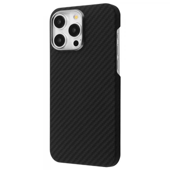 Чохол карбоновий тонкий Proove Carbon Kevlar Slim with Magnetic Ring MagSafe для Apple iPhone 15 Pro Max black