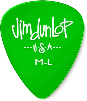 Набор медиаторов Dunlop 486PML Gels Green Medium Light 12 шт (R116418)