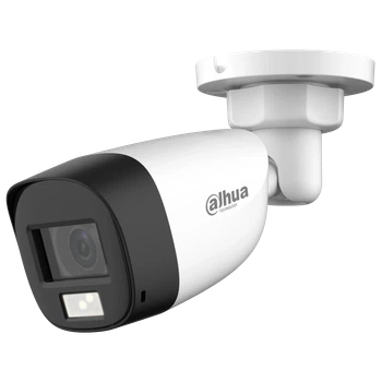 HDCVI видеокамера Dahua DH-HAC-HFW1200CLP-IL-A белая 2Мп 2.8мм IP67