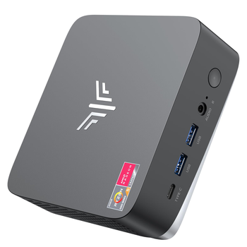 Мини-ПК NiPoGi AM16 / ΑMD Ryzen 5 PRO 5675U / RAM 16GB / SSD 512GB / 2 х HDMI / LAN / Wi-Fi 6 / Bluetooth 5.2 / Черный