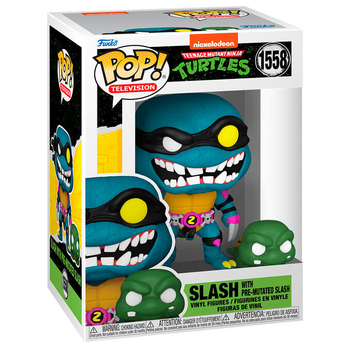 Zestaw figurek Funko Pop! Teenage Mutant Ninja Turtles Slash & Pre Mutated Slash 2 szt (889698780483)