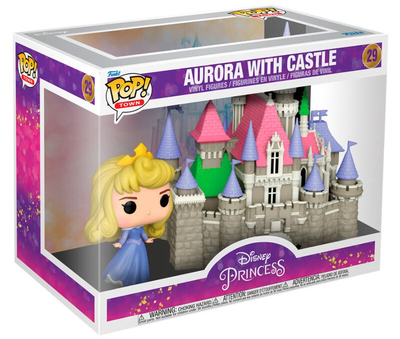 Фігурка с аксессуарами Funko Pop! Town Disney Princess Aurora with Castle 9 см (889698563536)