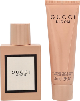 Zestaw damski Gucci Bloom Woda perfumowana 50 ml + Balsam do ciała 50 ml (3616303464899)