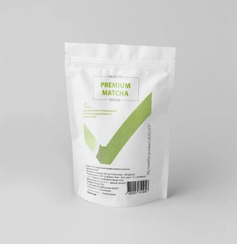 Чай матча "My healthy product AUGUST" зеленая Premium 40г