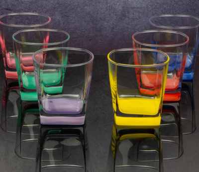 Набор стаканов Luminarc Rainbow Sterling N0780 (300мл) 6шт