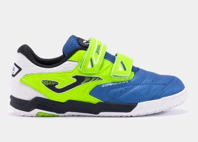 Дитячі футзалки Joma CANCHA — CAJW2404INV - 28 - Синьо-салатовий