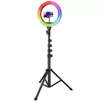 Кольцевая светодиодная RGB лампа Proove Halo (10inch) со штативом (1.6м.)