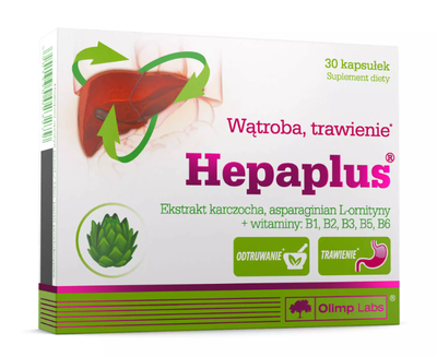 Комплекс для здоровья печени Olimp Hepa Plus 30 капс
