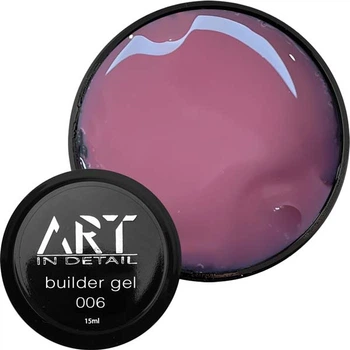 Гель для нарощування нігтів моделюючий ART Builder Gel №006 15 мл
