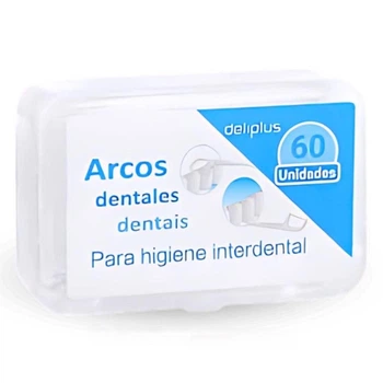 Зубні дуги Deliplus для міжзубної ггігієни 60 штук ARCOS dentales