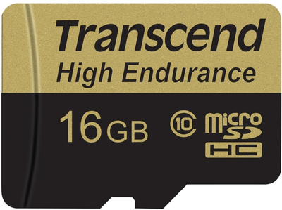 Карта памяти Transcend microSDHC 16GB Class 10 + SD адаптер (TS16GUSDHC10)