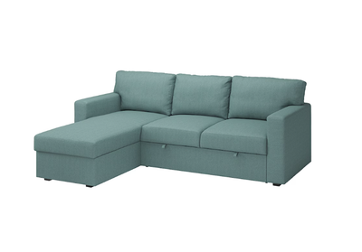 Диван раскладной BARSLOV IKEA 805.308.16 серо-бирюзовый