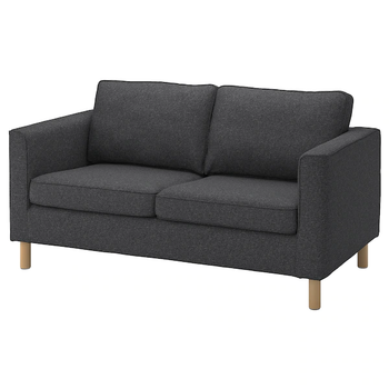 Диван 2-місний PARUP IKEA 393.891.65 темно-сірий
