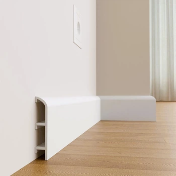 Плінтус дюрополімерний 100x21x2000 мм Grand Decor HCR 514