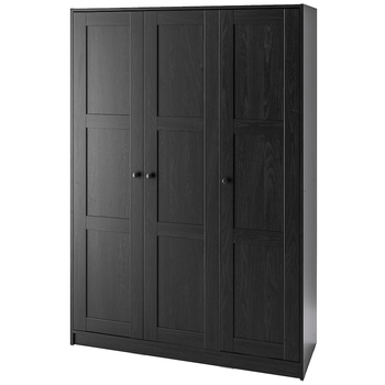 Шкаф RAKKESTAD IKEA 704.537.62 коричнево-черный