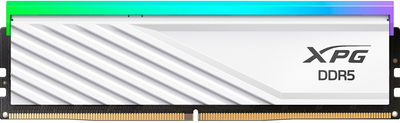 Оперативная память ADATA DDR5-6000 16384MB PC5-48000 XPG Lancer Blade RGB White (AX5U6000C3016G-SLABRWH)
