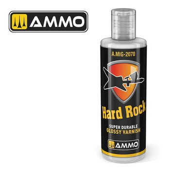 Глянцевый акриловый лак Hard Rock (60 мл) Ammo Mig 2070