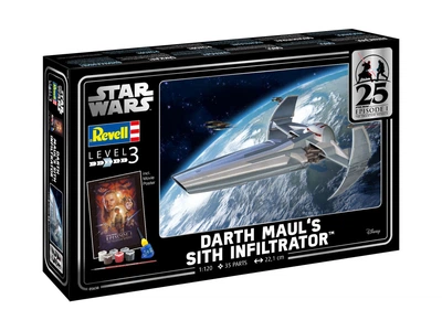 Подарочный набор модель 1/120 Инфильтратор Darth Maul's Sith Infiltrator Revell 05638