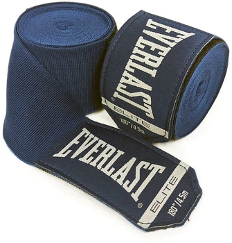 Бинты Everlast ELITE HANDWRAPS синий Уни 180 (457,2 см)