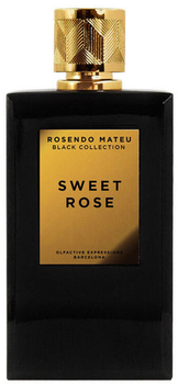 Woda perfumowana unisex Rosendo Mateu Black Collection Sweet Rose 100 ml (8436018276373)